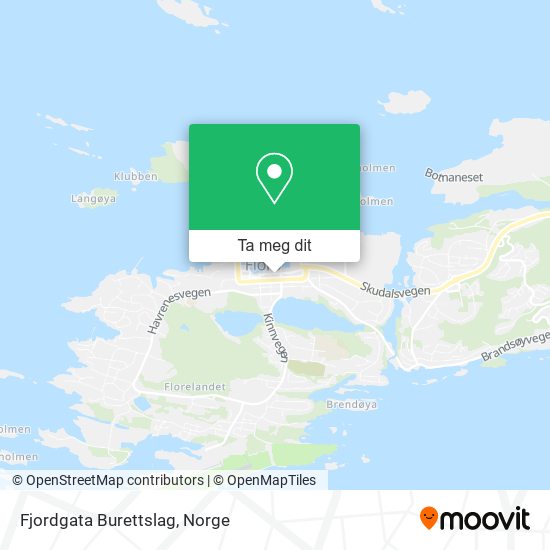 Fjordgata Burettslag kart