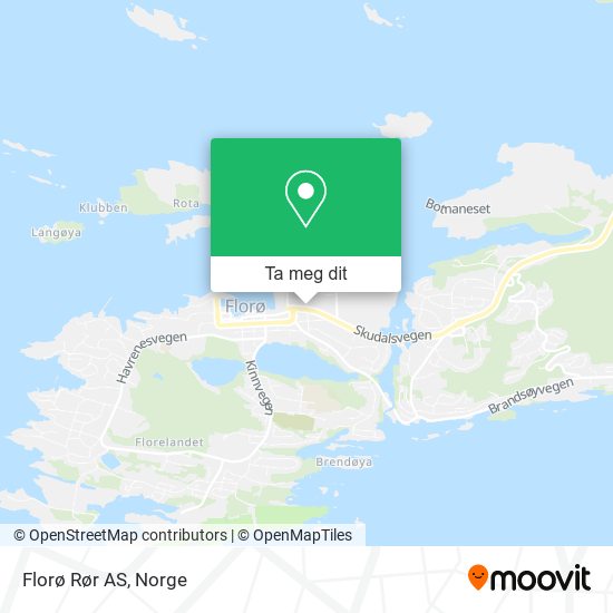 Florø Rør AS kart