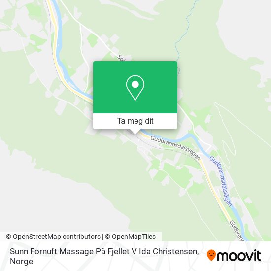 Sunn Fornuft Massage På Fjellet V Ida Christensen kart
