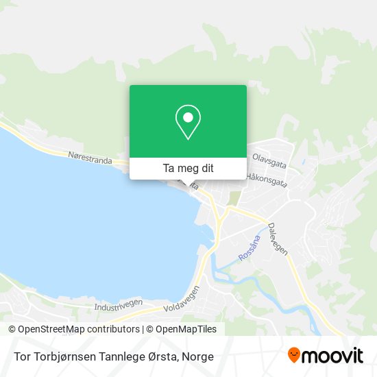 Tor Torbjørnsen Tannlege Ørsta kart