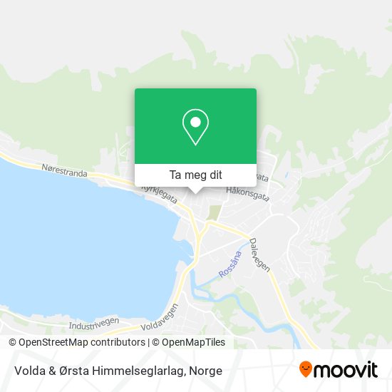 Volda & Ørsta Himmelseglarlag kart