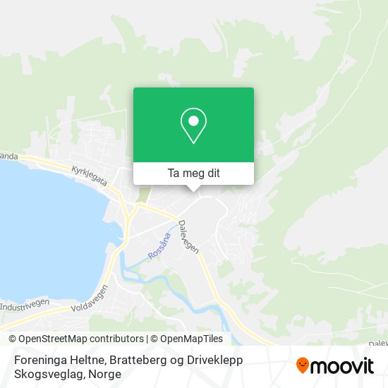Foreninga Heltne, Bratteberg og Driveklepp Skogsveglag kart
