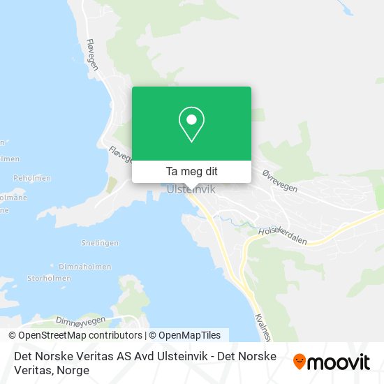 Det Norske Veritas AS Avd Ulsteinvik - Det Norske Veritas kart
