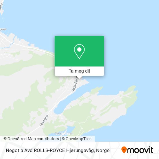 Negotia Avd ROLLS-ROYCE Hjørungavåg kart