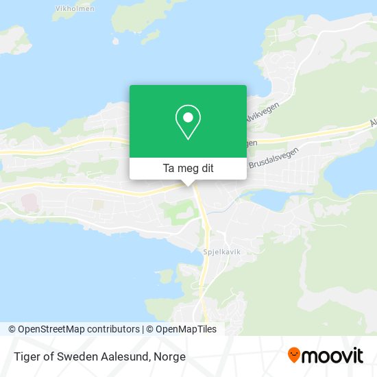 Tiger of Sweden Aalesund kart