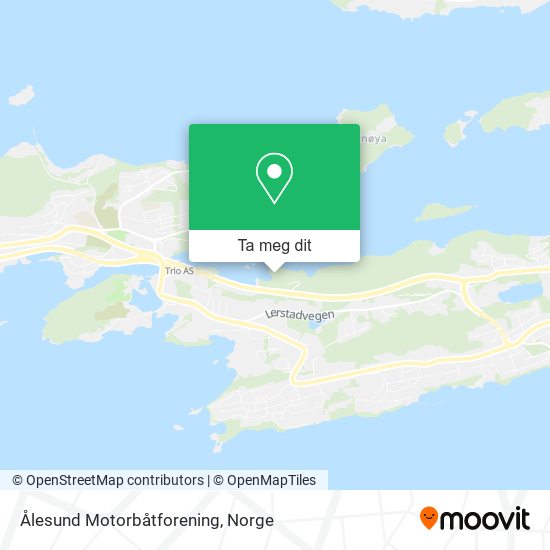 Ålesund Motorbåtforening kart