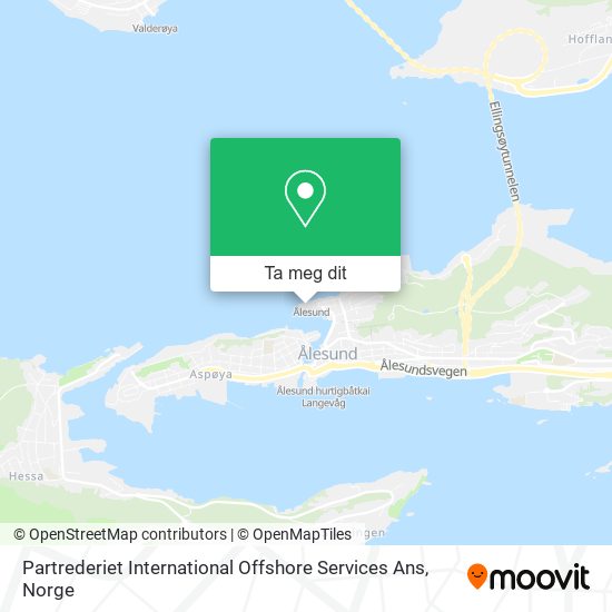 Partrederiet International Offshore Services Ans kart