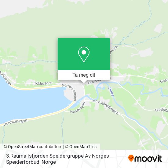 3.Rauma Isfjorden Speidergruppe Av Norges Speiderforbud kart
