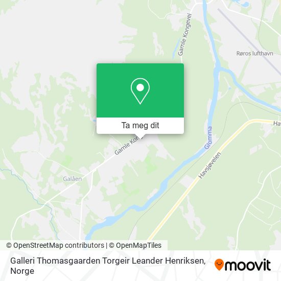 Galleri Thomasgaarden Torgeir Leander Henriksen kart