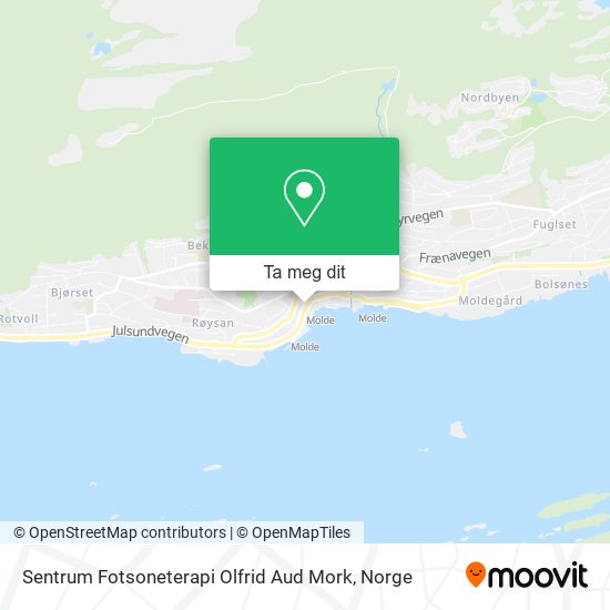 Sentrum Fotsoneterapi Olfrid Aud Mork kart