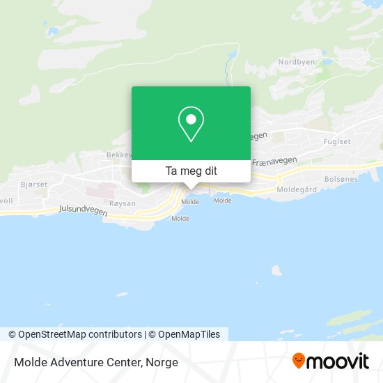 Molde Adventure Center kart