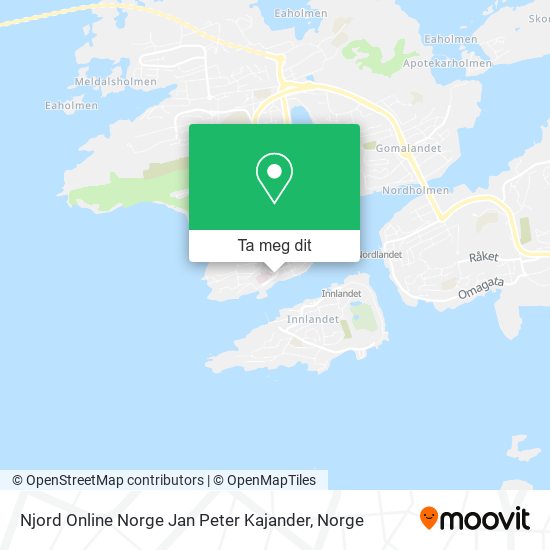 Njord Online Norge Jan Peter Kajander kart