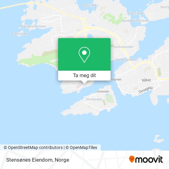 Stensønes Eiendom kart
