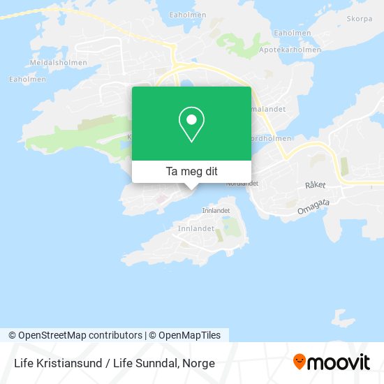 Life Kristiansund / Life Sunndal kart
