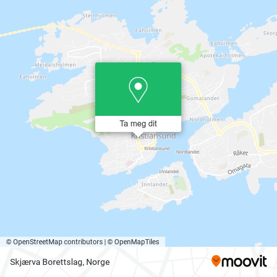 Skjærva Borettslag kart