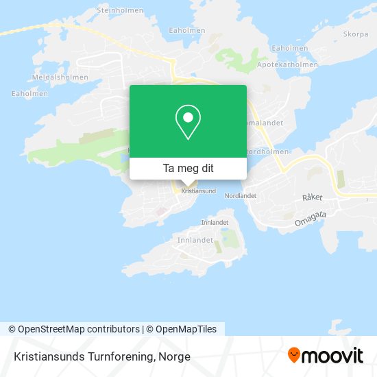 Kristiansunds Turnforening kart