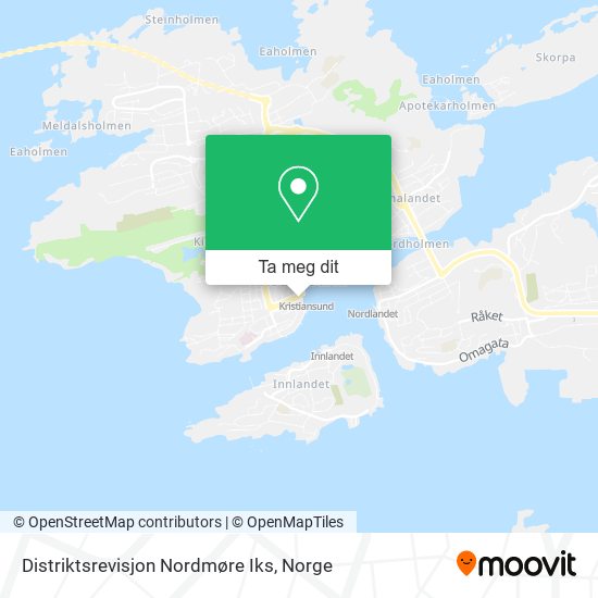 Distriktsrevisjon Nordmøre Iks kart