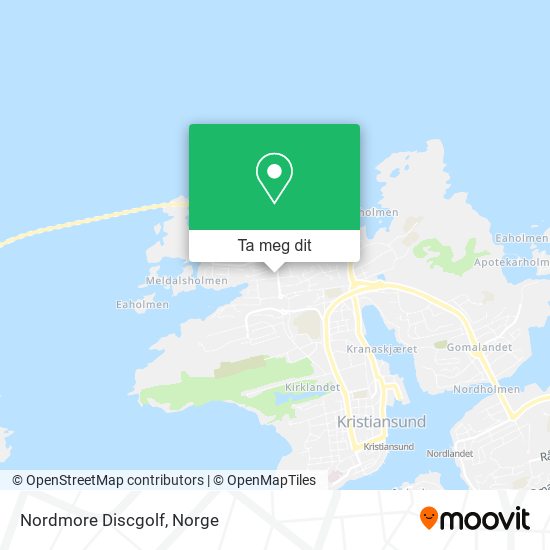 Nordmore Discgolf kart