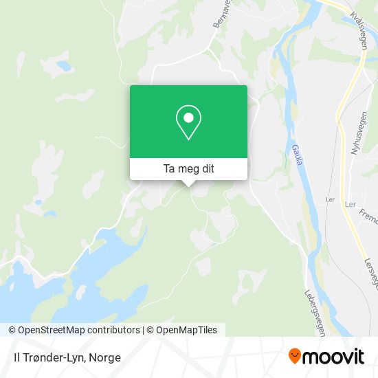 Il Trønder-Lyn kart