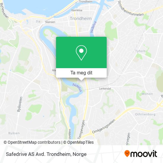 Safedrive AS Avd. Trondheim kart
