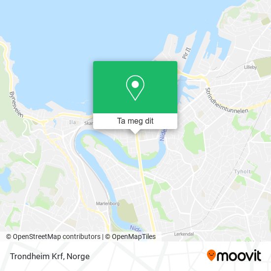 Trondheim Krf kart