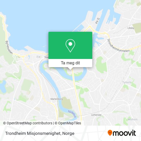 Trondheim Misjonsmenighet kart