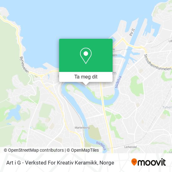 Art i G - Verksted For Kreativ Keramikk kart