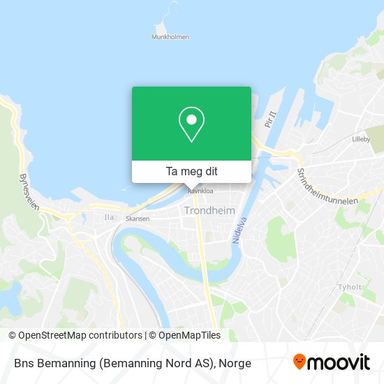 Bns Bemanning (Bemanning Nord AS) kart
