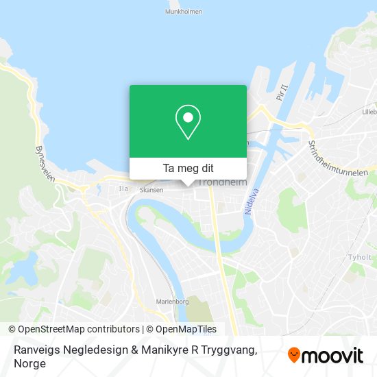 Ranveigs Negledesign & Manikyre R Tryggvang kart