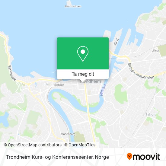 Trondheim Kurs- og Konferansesenter kart