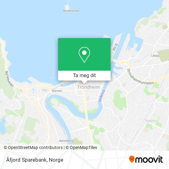 Åfjord Sparebank kart