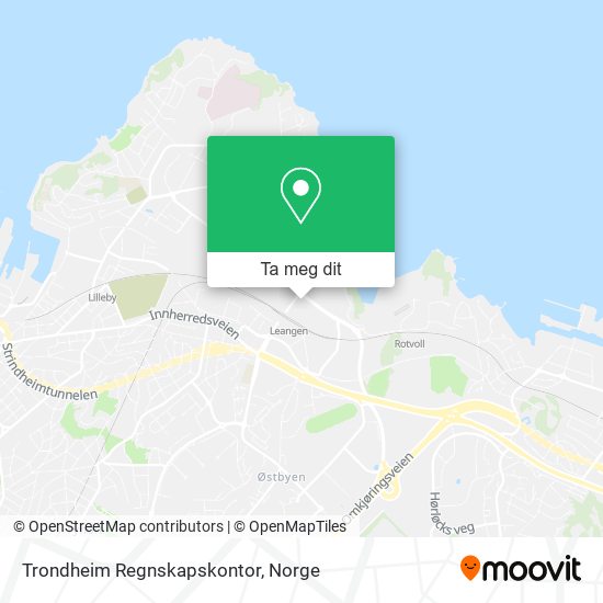 Trondheim Regnskapskontor kart