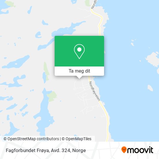 Fagforbundet Frøya, Avd. 324 kart