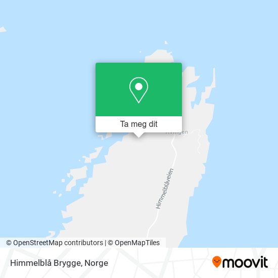 Himmelblå Brygge kart