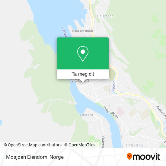 Mosjøen Eiendom kart