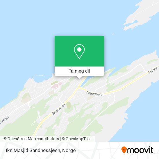 Ikn Masjid Sandnessjøen kart