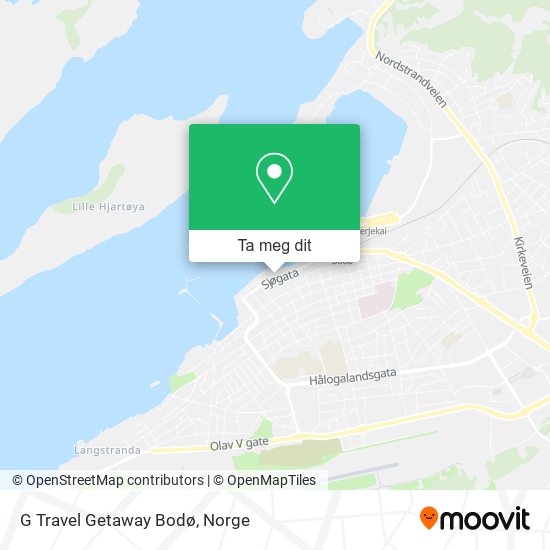 G Travel Getaway Bodø kart
