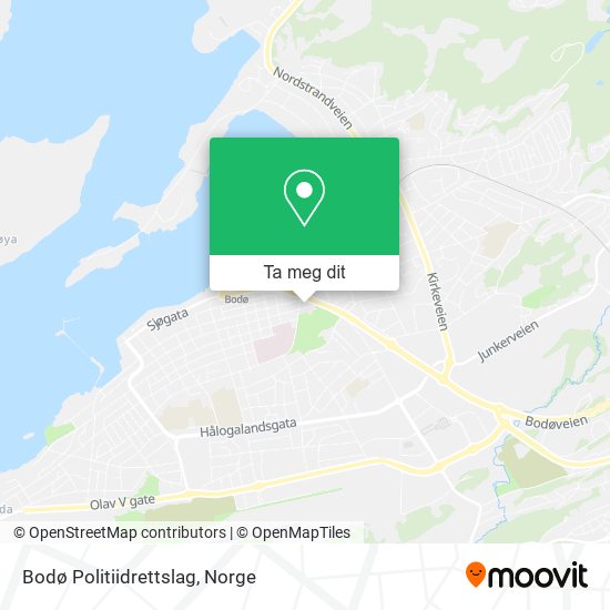 Bodø Politiidrettslag kart
