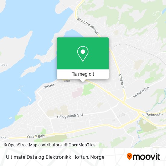 Ultimate Data og Elektronikk Hoftun kart