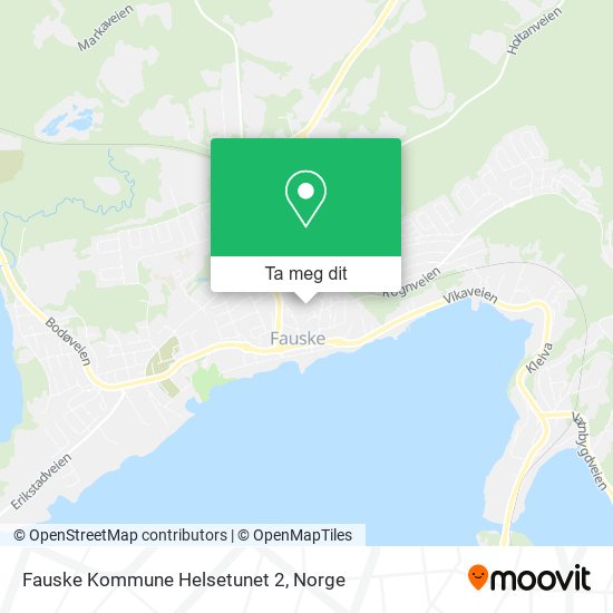 Fauske Kommune Helsetunet 2 kart