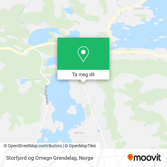 Storfjord og Omegn Grendelag kart