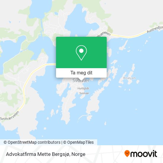 Advokatfirma Mette Bergsjø kart