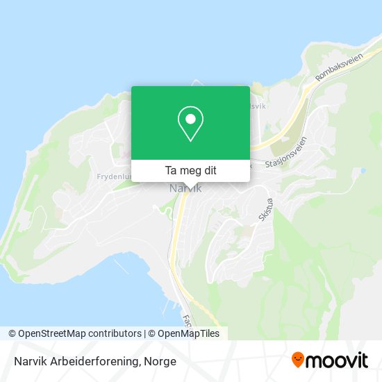 Narvik Arbeiderforening kart