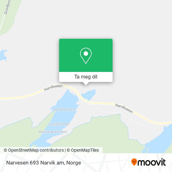 Narvesen 693 Narvik am kart