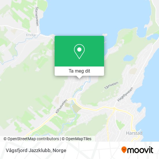 Vågsfjord Jazzklubb kart
