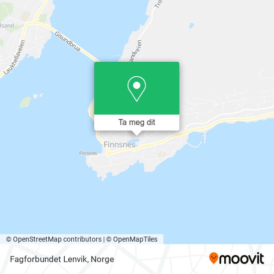 Fagforbundet Lenvik kart