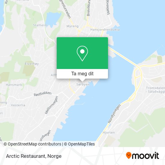 Arctic Restaurant kart