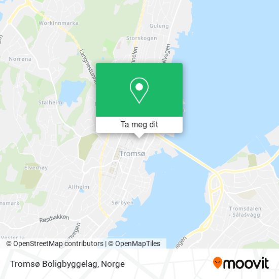 Tromsø Boligbyggelag kart