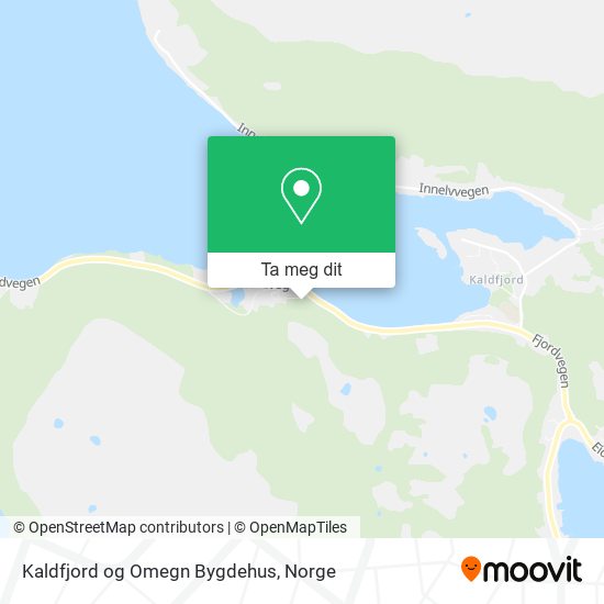 Kaldfjord og Omegn Bygdehus kart