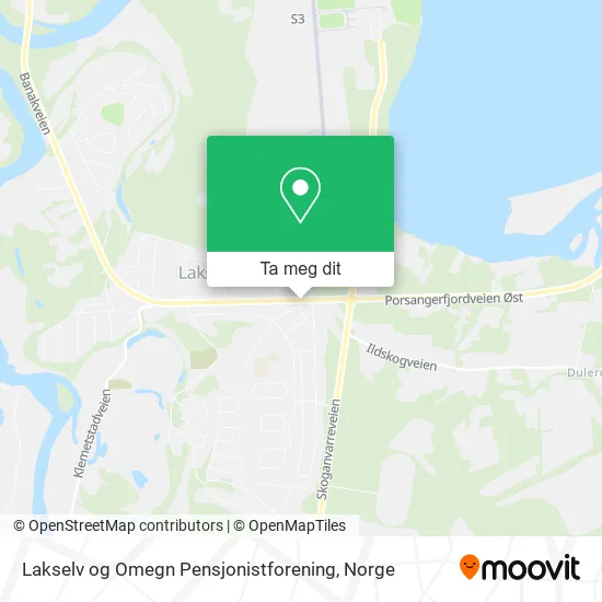Lakselv og Omegn Pensjonistforening kart